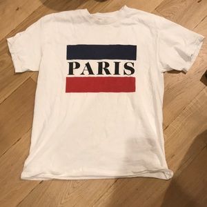 really cute brandy melville paris shirt